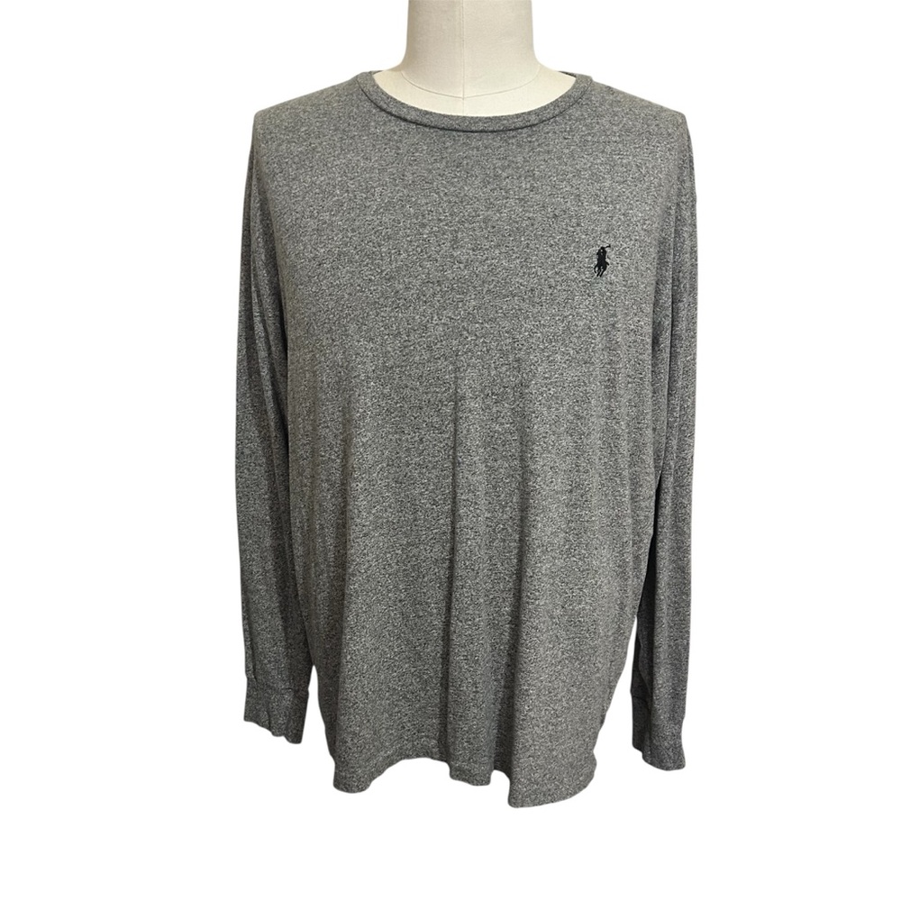 Polo Ralph Lauren large grey long sleeve tee